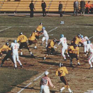 denver broncos 1960 uniforms