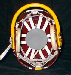 Joe theismann single bar helmet